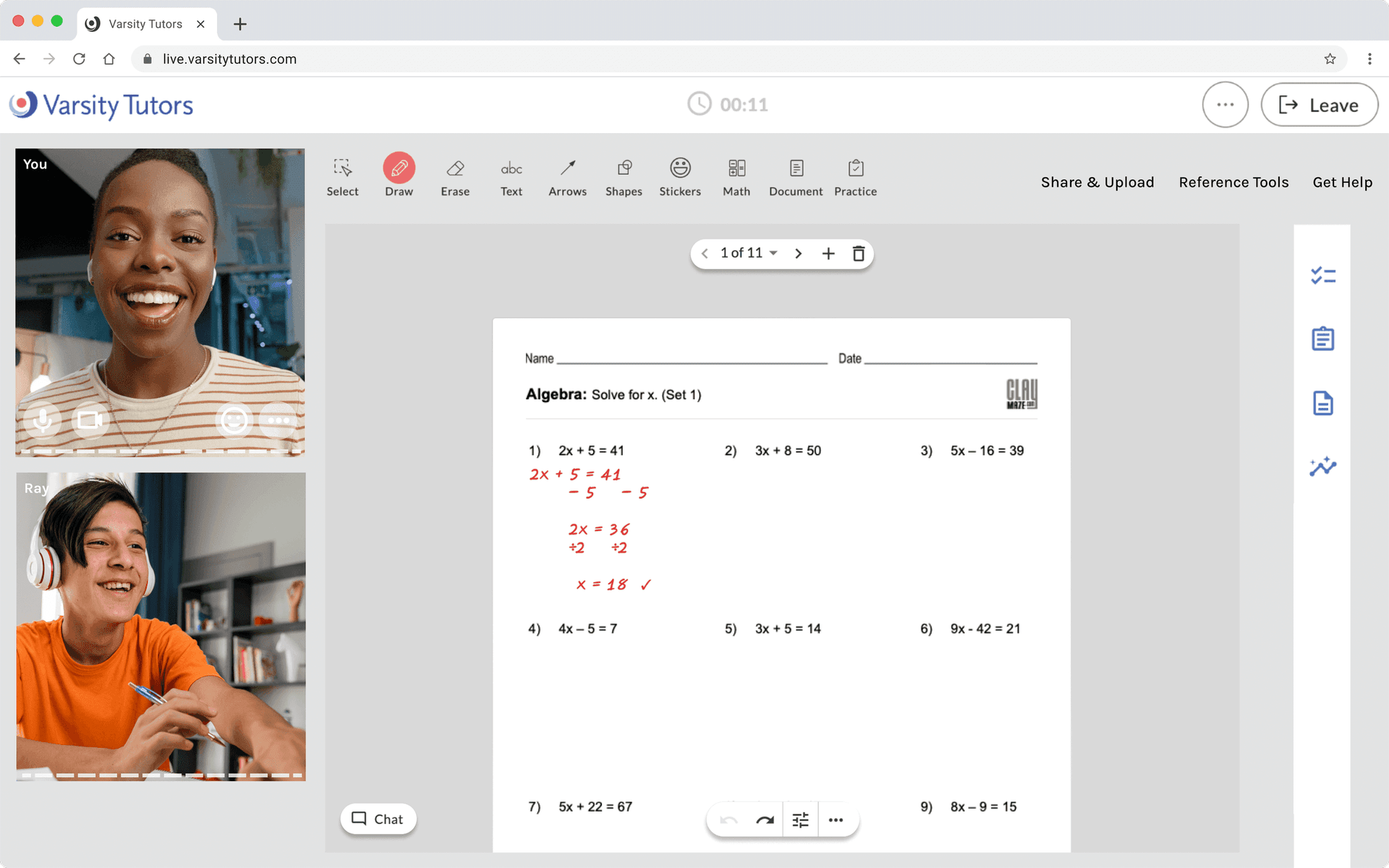 Before: legacy classroom