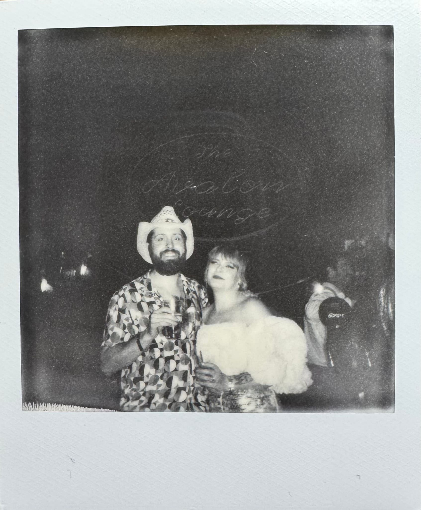 Josh in cowboy attire at The Avalon Lounge