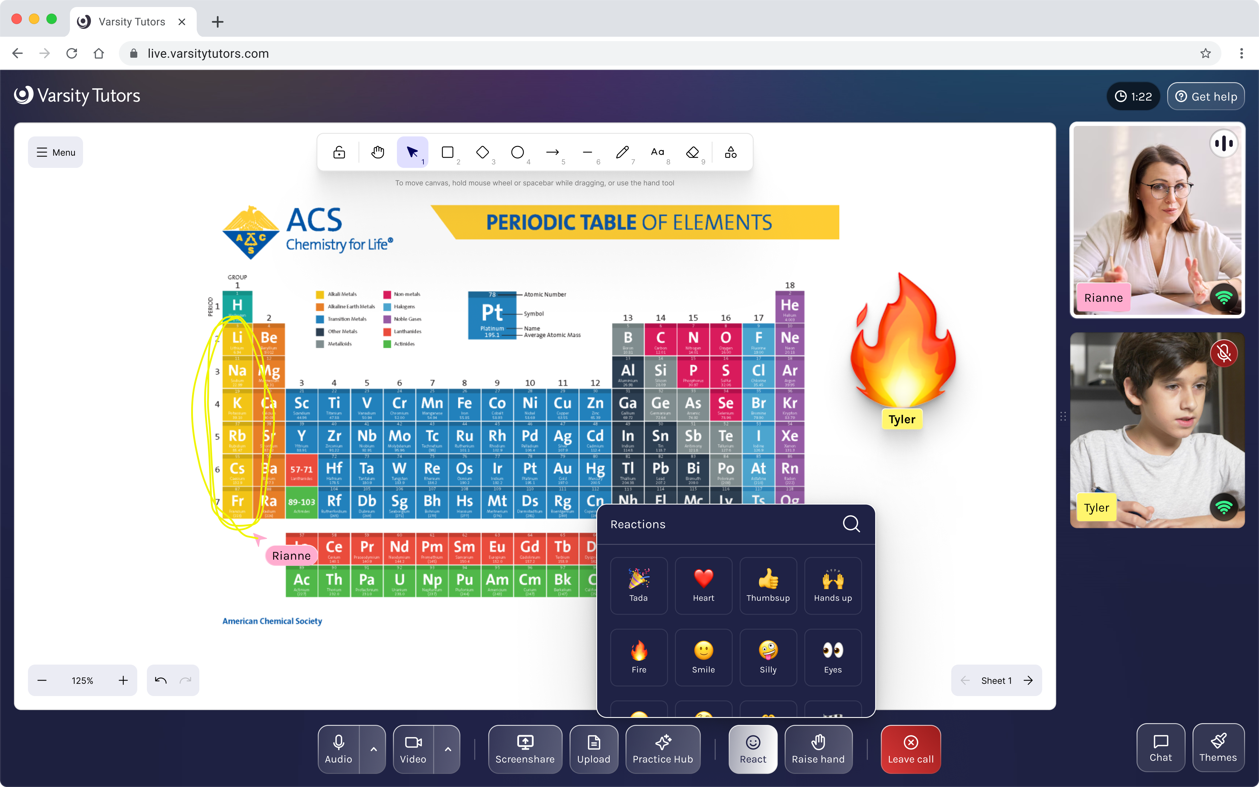 Reactions and engagement